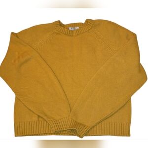 Milly Golden Crew Neck Knit Sweater